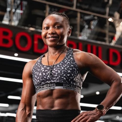 Aisha Nansubuga Level 3 Personal Trainer and ISSA Certified Nutrition & Group Fitness Coach